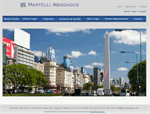 Tablet Screenshot of martelliabogados.com